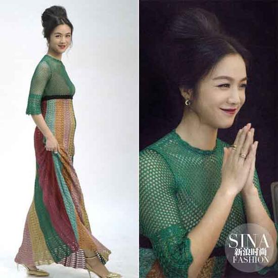 顏值還是完美滴，只是那裙子是個什么鬼