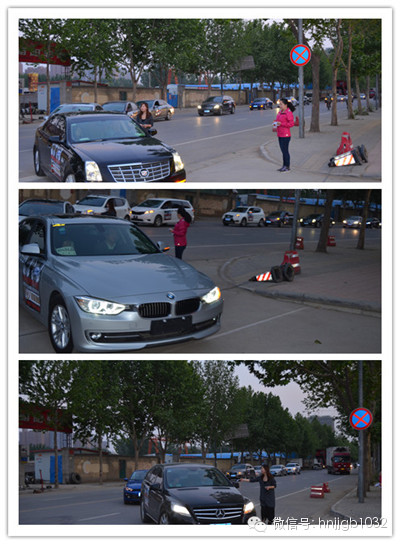 七點二十左右，43輛車分批駛?cè)電W斯卡汽車影院并領(lǐng)取電影票。