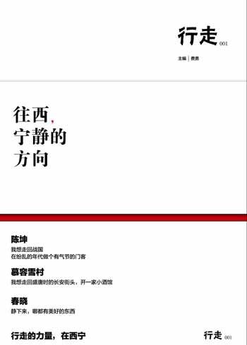 陳坤首次擔(dān)當(dāng)出品人的《往西，寧靜的方向》