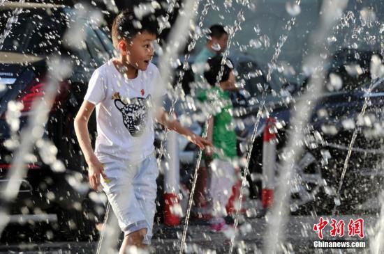 山西太原最高溫度達到36℃。