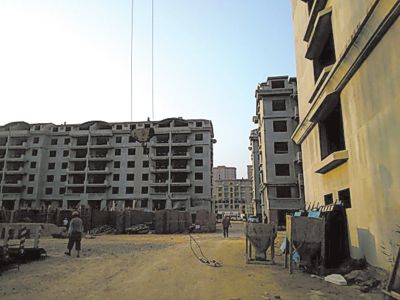 　適園雅居小區(qū)，已建起13棟住宅樓。