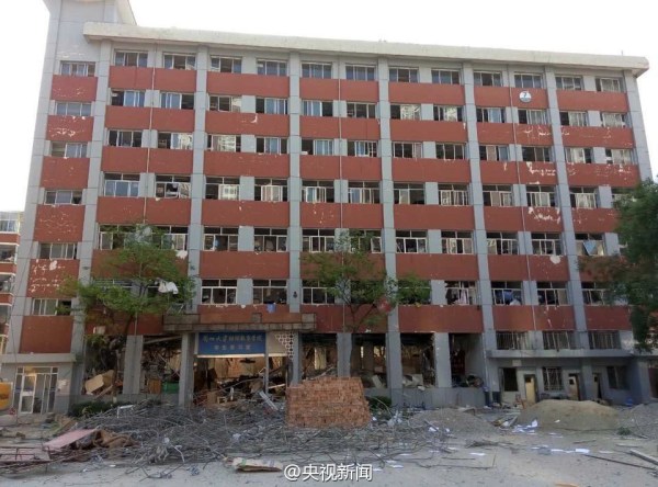 閃爆學生公寓現(xiàn)場