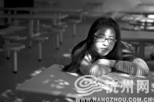 　筆試面試都過了最終沒被錄取，讓胡格格非常失落。 記者 陳中秋 攝