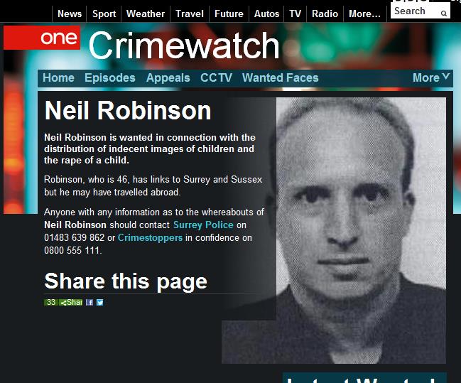 據(jù)英國廣播公司（BBC）網(wǎng)站消息，英國警方正在通緝一名涉嫌傳播淫穢兒童照片和性侵兒童的逃犯，有跡象顯示，他有可能潛伏在中國北京的國際學(xué)校當(dāng)老師。
