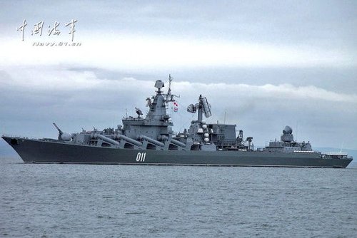 瓦良格號巡洋艦。