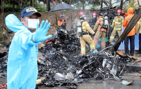 當(dāng)?shù)貢r間7月17日上午,一架直升機在光州市光山區(qū)水莞地區(qū)墜毀,造成5人死亡。