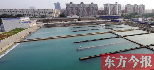 11月8日，鄭州柿園水廠，階梯水價近日成為熱議的話題