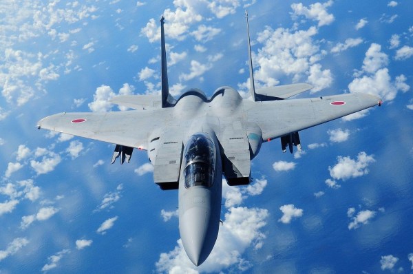 圖為F-15DJ雙座型。