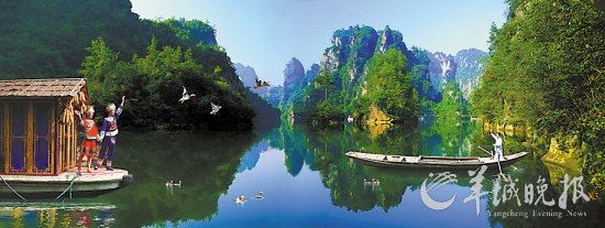 　　寶峰湖集山水于一體,融民俗風(fēng)情于一身。