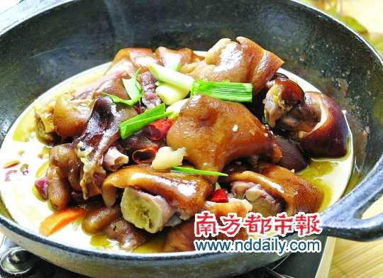 臘豬腳跟鹵豬手、南乳豬手味道是完全不同的
