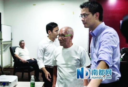 發(fā)布會現(xiàn)場，葉問兒子葉準(zhǔn)中途離場。