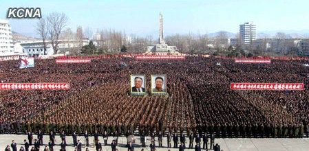 朝鮮民眾稱(chēng)，朝鮮軍民“將在任意時(shí)期、對(duì)任意對(duì)象隨意實(shí)施無(wú)止境的正義打擊，一定實(shí)現(xiàn)民族的夙愿祖國(guó)統(tǒng)一大業(yè)”。