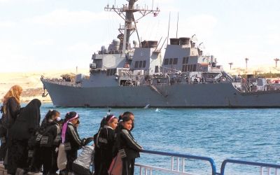 美國海軍“馬漢”號(hào)驅(qū)逐艦（資料圖片）。圖/CFP