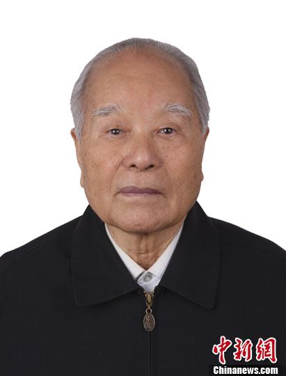 圖為程開甲院士資料照片。（國家科技獎勵辦供圖）中新社發(fā)