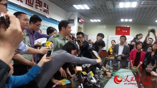 廣州軍區(qū)廣州總醫(yī)院發(fā)布會現(xiàn)場。