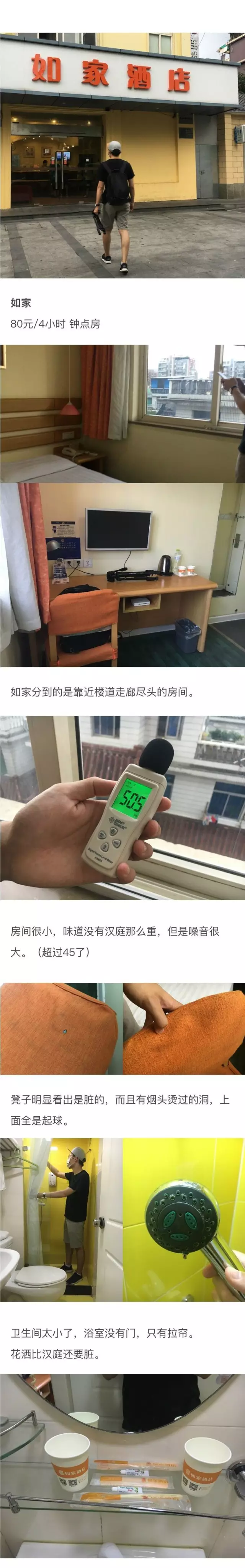 快捷酒店究竟有多臟？網(wǎng)友在7家酒店開房實(shí)測(cè)