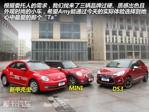 MINI、新甲殼蟲、DS3