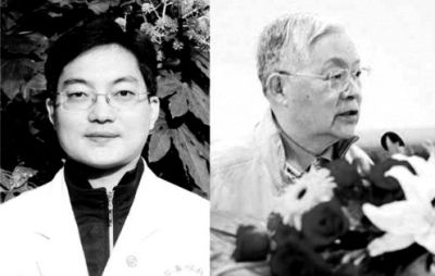 王宇澄(左)曾是王正敏的學(xué)生與親密助手，他認(rèn)為自己在導(dǎo)師評(píng)選院士過程中立下汗馬功勞，卻未獲回報(bào)。師徒最終反目。