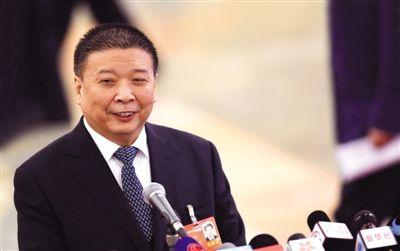 國土資源部部長姜大明。新華社記者