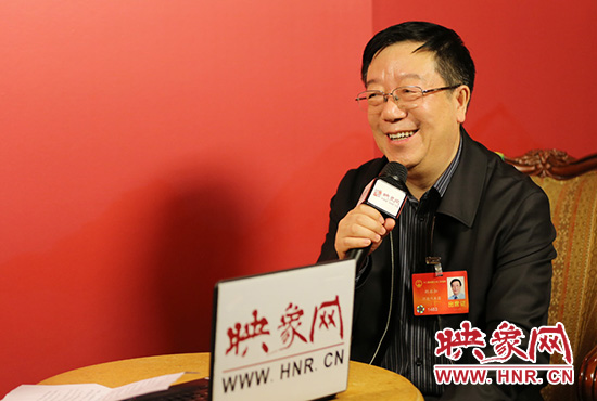 全國人大代表鄭永和做客映象網(wǎng)全國兩會北京直播室。