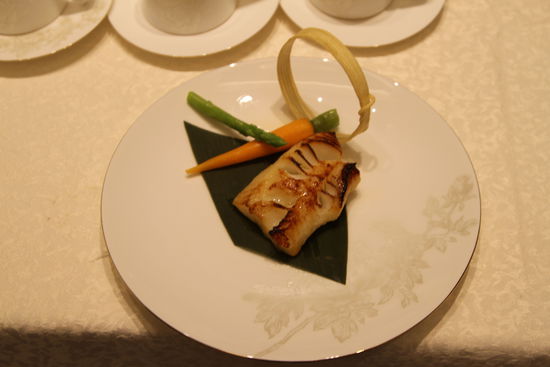 香烤銀鱈魚。 花惠生 供圖