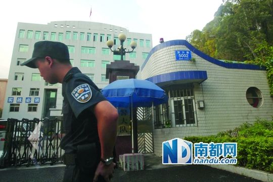 　中標的美發(fā)公司注冊地點就在羅湖公安分局巡警大隊里面。