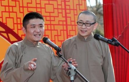 陜西籍相聲演員苗阜、王聲將帶來反腐主題相聲