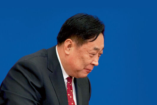 張力軍從環(huán)保部副部長任上退休兩年多后，被中紀委宣布接受組織調(diào)查。資料圖