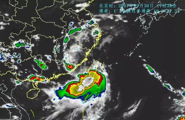 臺(tái)風(fēng)“海棠”將吞并納沙 合體北上帶來強(qiáng)降雨