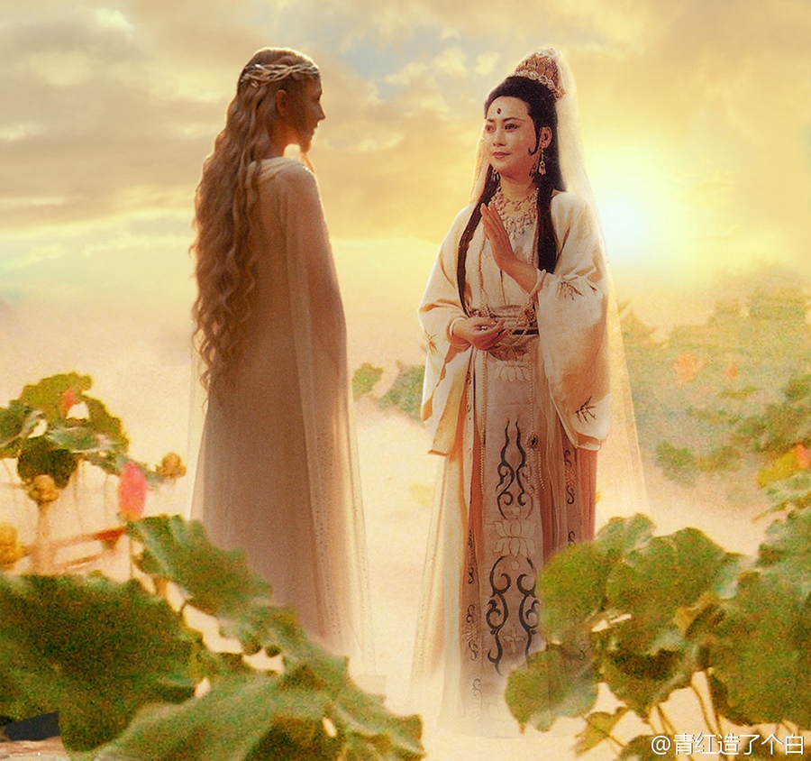 網(wǎng)友PS“中土東土聯(lián)誼會” 畫風(fēng)優(yōu)美毫無違和感