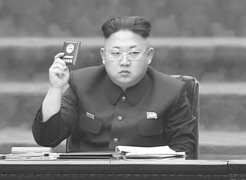 金正恩9日出席朝鮮最高人民會議。