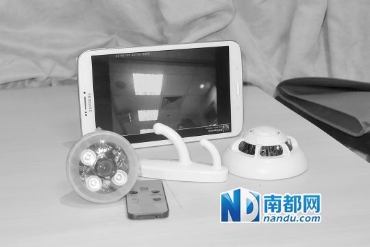 香港民建聯(lián)從市面購(gòu)買(mǎi)到的偷拍儀器。
