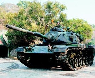 圖為M60A3同型戰(zhàn)車。圖片來(lái)源：臺(tái)灣媒體