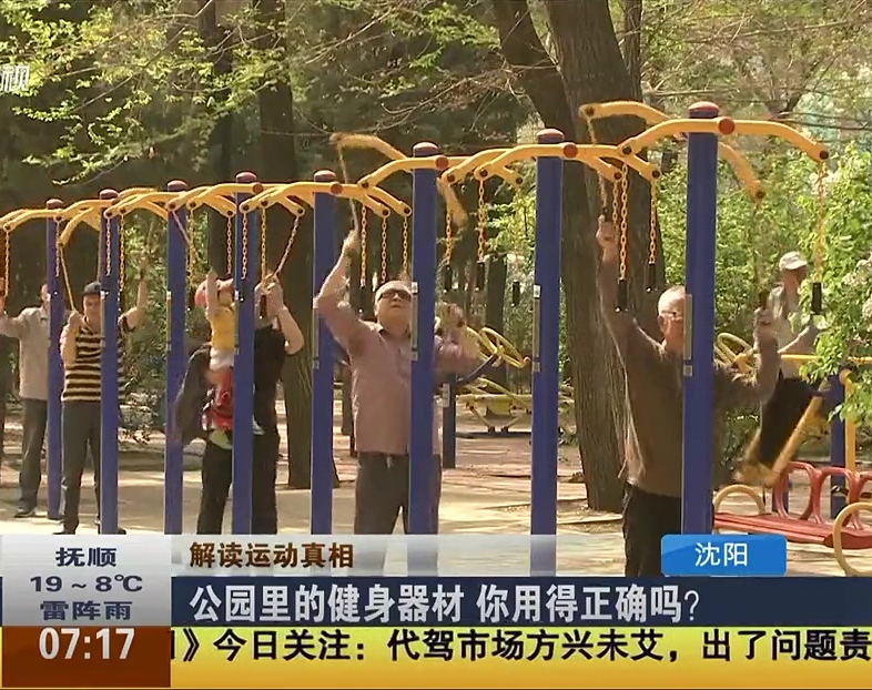 公園里的健身器材 你用得正確嗎？