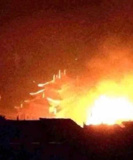 四川佛學院發(fā)生火災 已燒毀10間僧舍